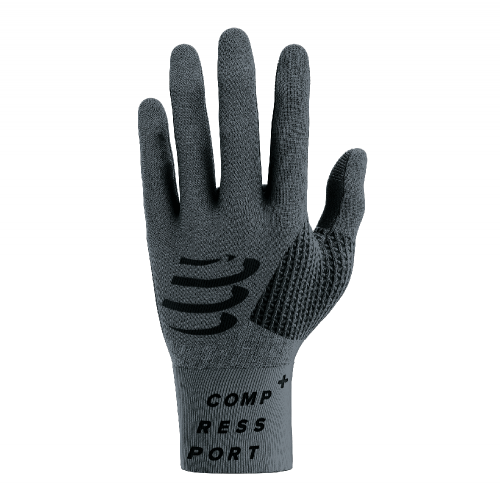 COMPRESSPORT 3D Thermo Gloves - Asphalte/Black