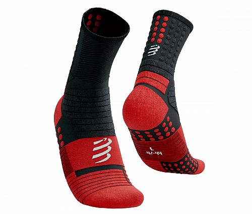 PRO MARATHON Socks (BLACK RED)