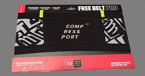 Compressport Free Belt PRO (BLACK White Lime) XL/XLL
