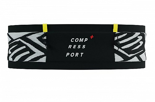 Compressport Free Belt PRO (BLACK White Lime)